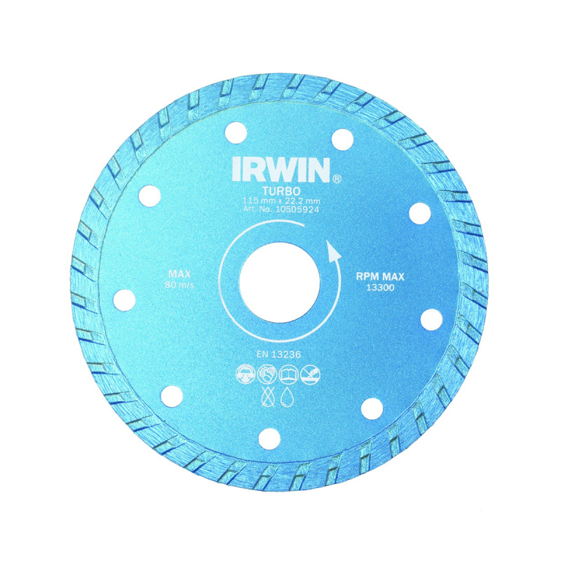 Диск алмазный универсальный IRWIN TURBO