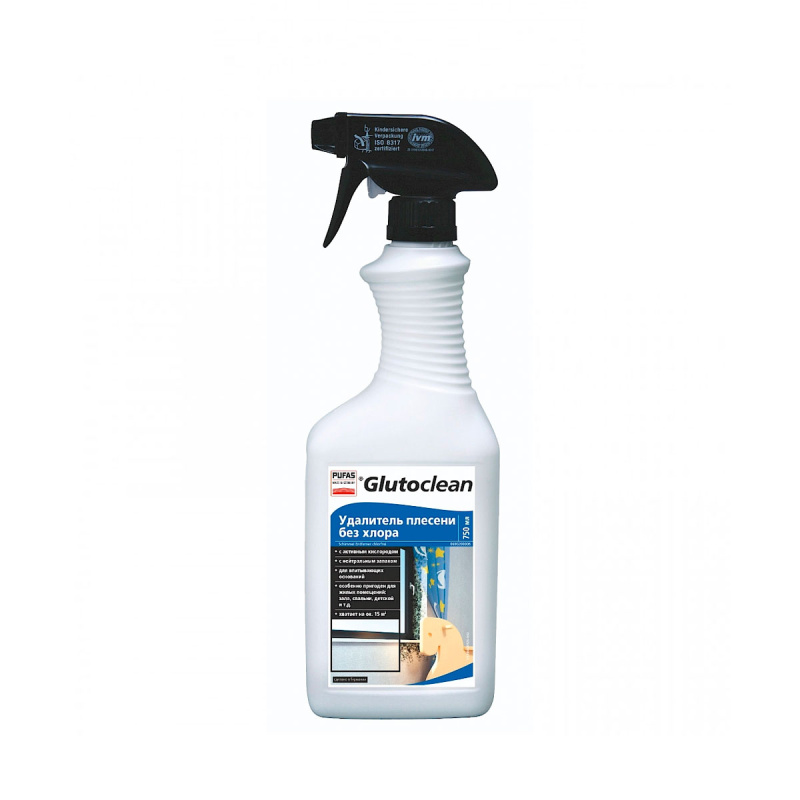 Удалитель плесени GLUTOCLEAN без хлора 750мл