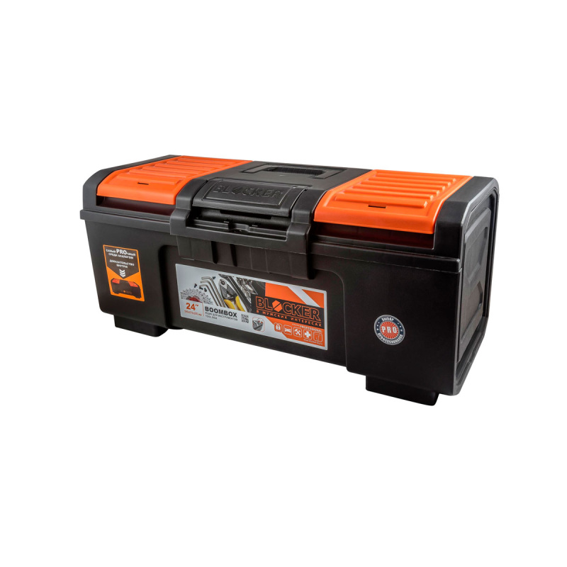 Ящик для инструментов BLOCKER Boombox 24"  255х270х590мм черный