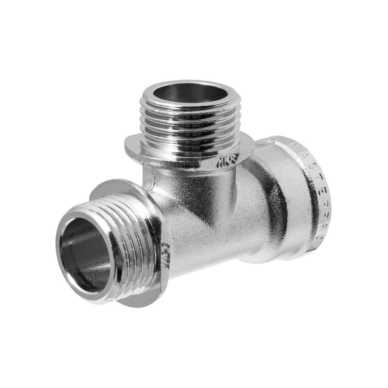 Тройник 1/2" в/н/н с ограничителем MPF, MP-У