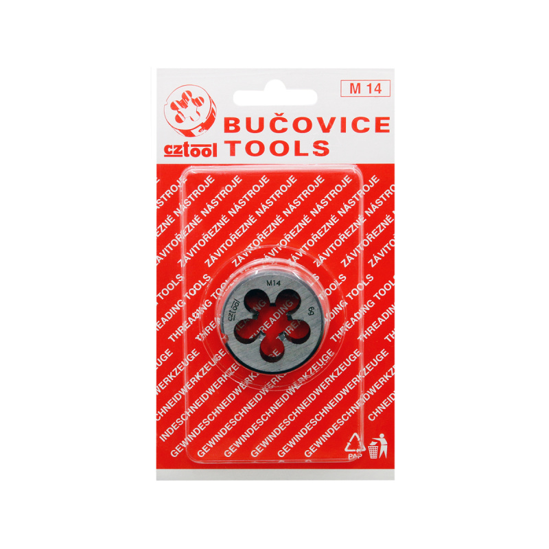 Плашка М14х2,0 (блистер) BUCOVICE