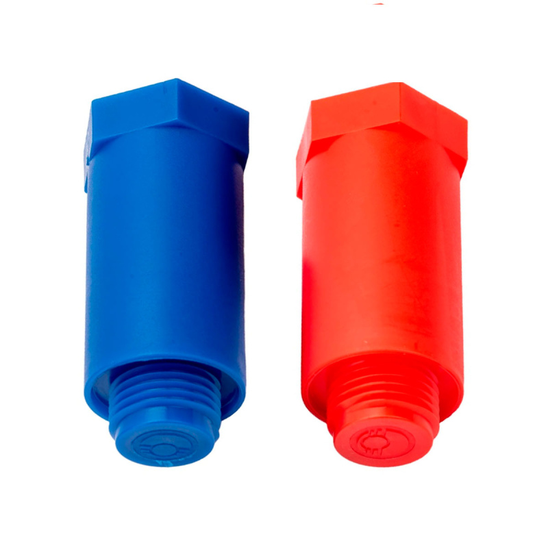 Комплект заглушек монтажных 1/2" (красная и синяя), MP