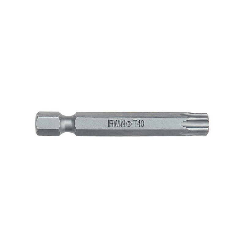 Бита T40-50мм Torx усиленная (5шт) IRWIN