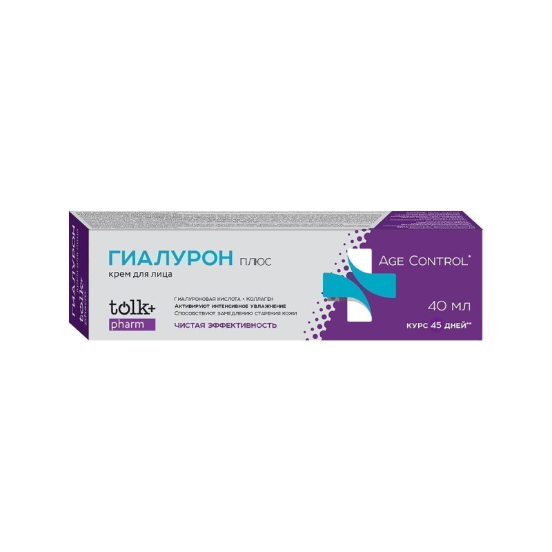 Крем для лица TOLK PHARM «Гиалурон» 40мл