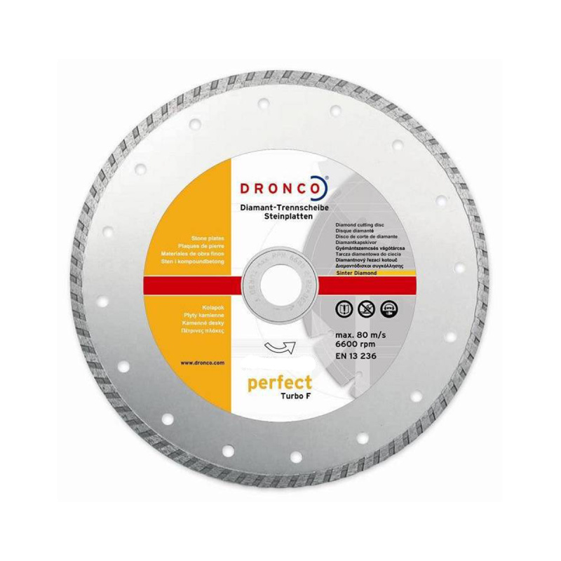 Диск алмазный Turbo F DRONCO