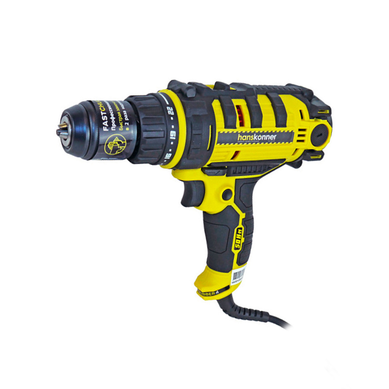 Дрель шуруповерт электрическая HANSKONNER HID2145P