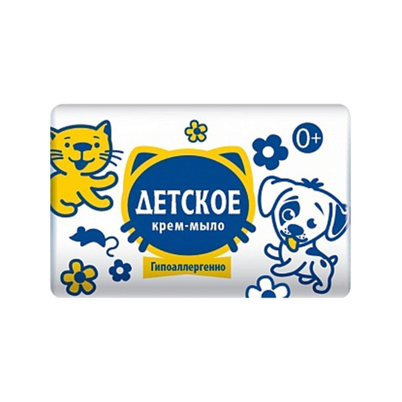 Крем-мыло твердое ВЕСНА ДЕТСКОЕ с Д-пантенолом 90г