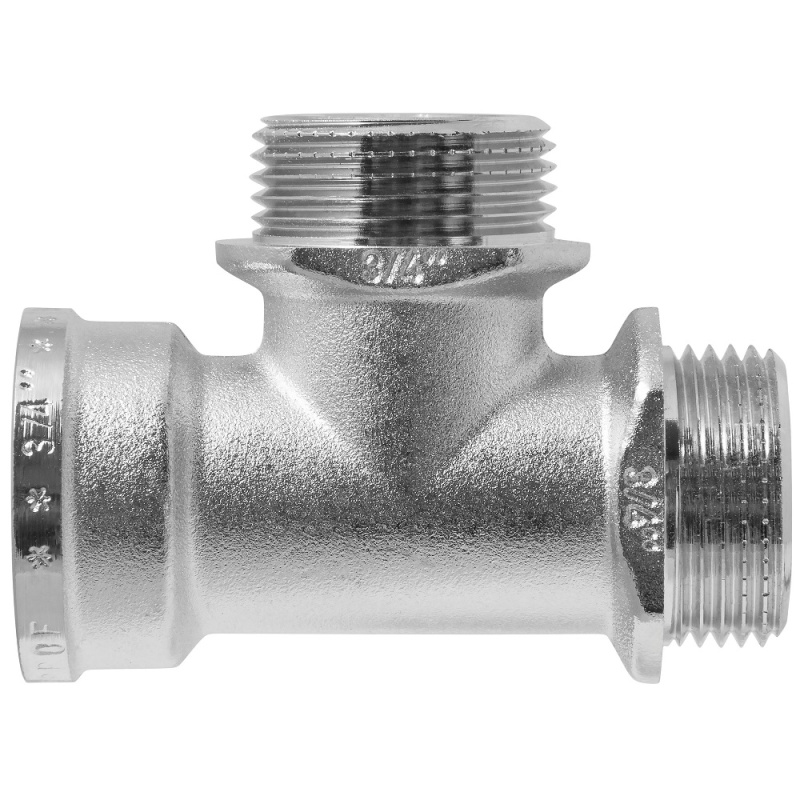 Тройник 3/4" в/н/н с ограничителем MPF, MP-У