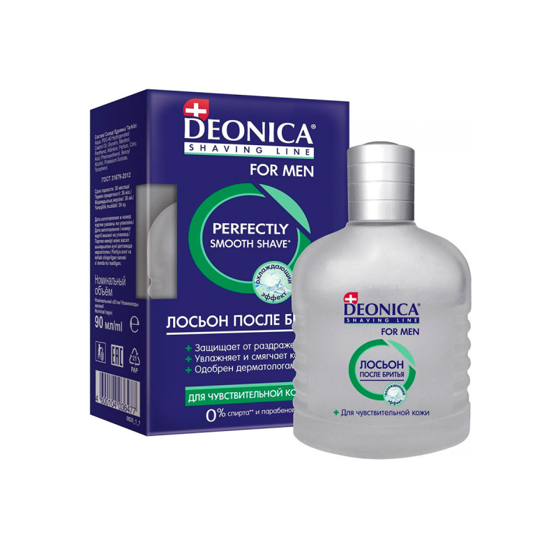Лосьон после бритья DEONICA FOR MEN для чувствительной кожи 90мл