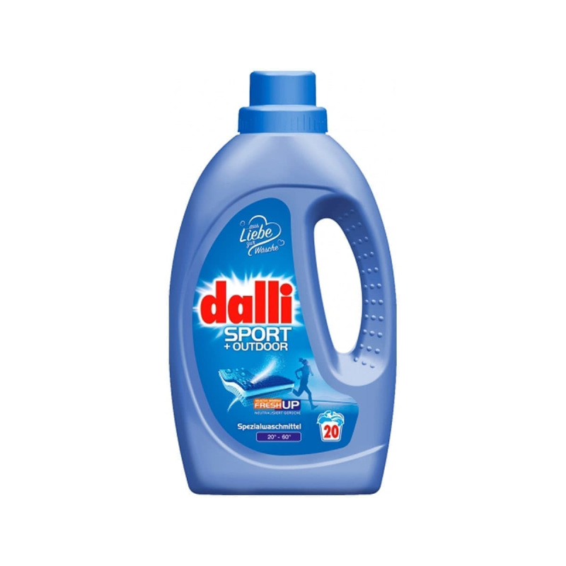 Средство жидкое DALLI SPORT AND OUTDOOR для стирки спортивных вещей 1,1л 20 стирок