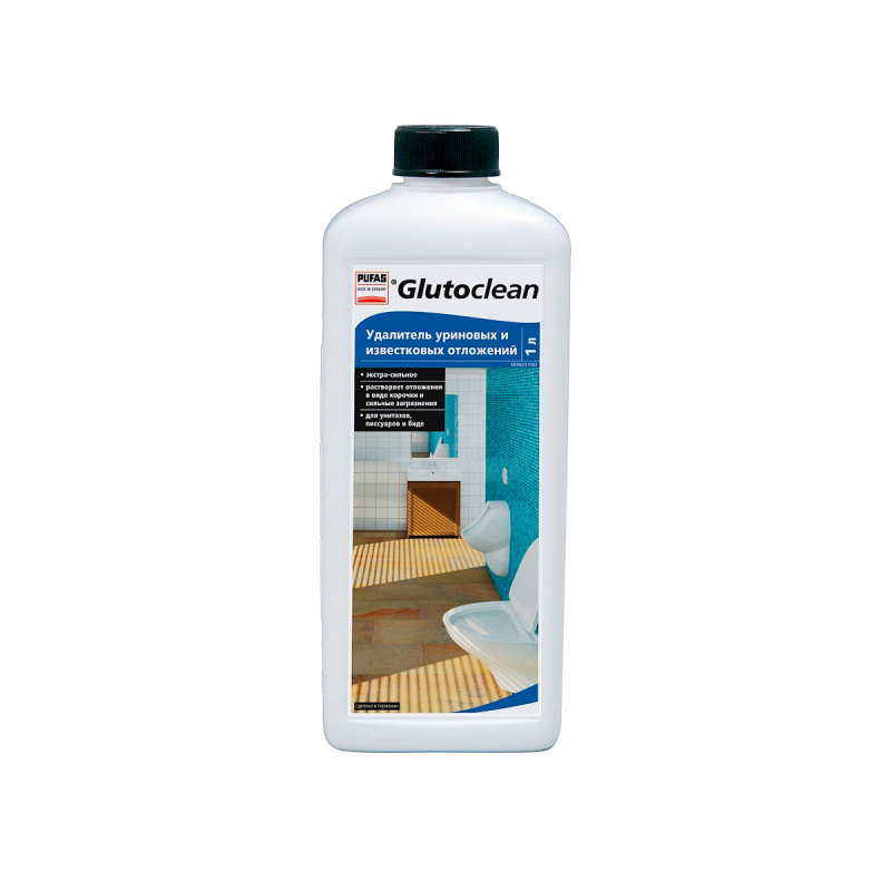 Удалитель уриновых и известковых отложений GLUTOCLEAN 1л