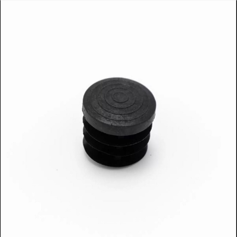Заглушка JOKER-017 для трубы D25, пластик черный