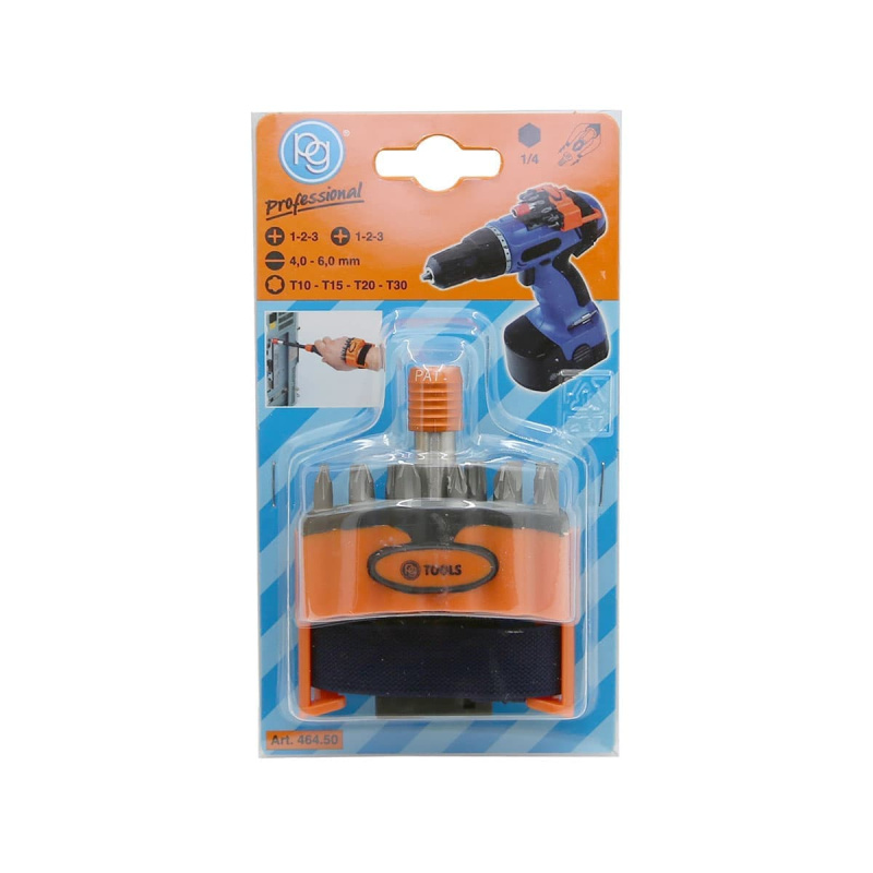 Набор Бит PG Professional 10 шт Ph Pz Sl Torx
