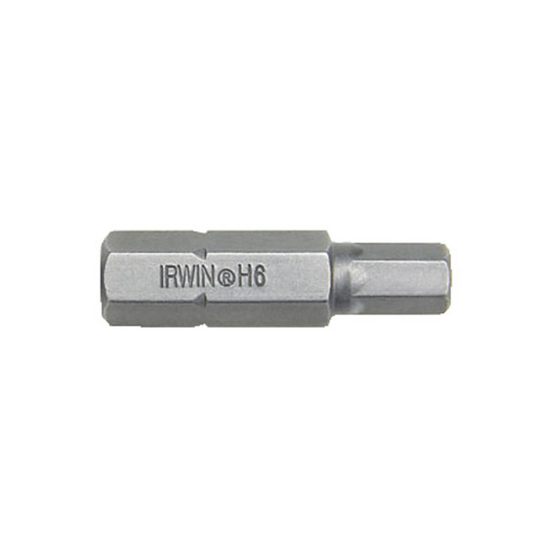 Отверточная вставка шестигранная 1/4/25мм 8,0 (10шт) IRWIN
