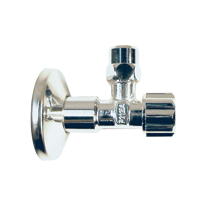 Кран угловой с отражателем SCHLAFER 1/2" н