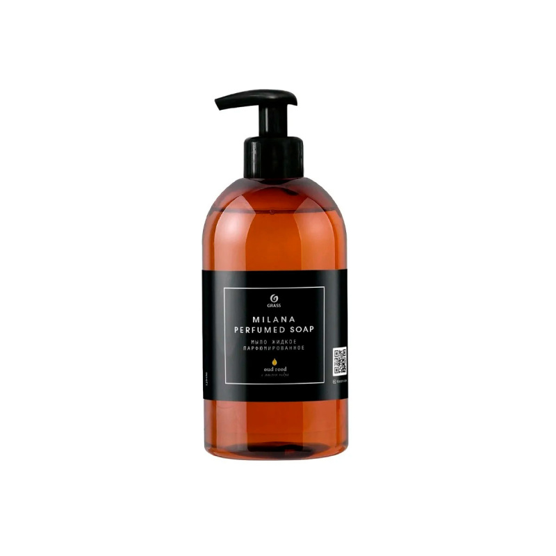 Мыло жидкое парфюмированное GRASS MILANA Oud Rood 300мл