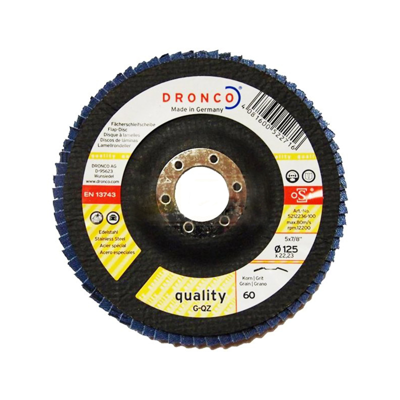 Диск лепестковый G-QA Quality K60 125х22,23