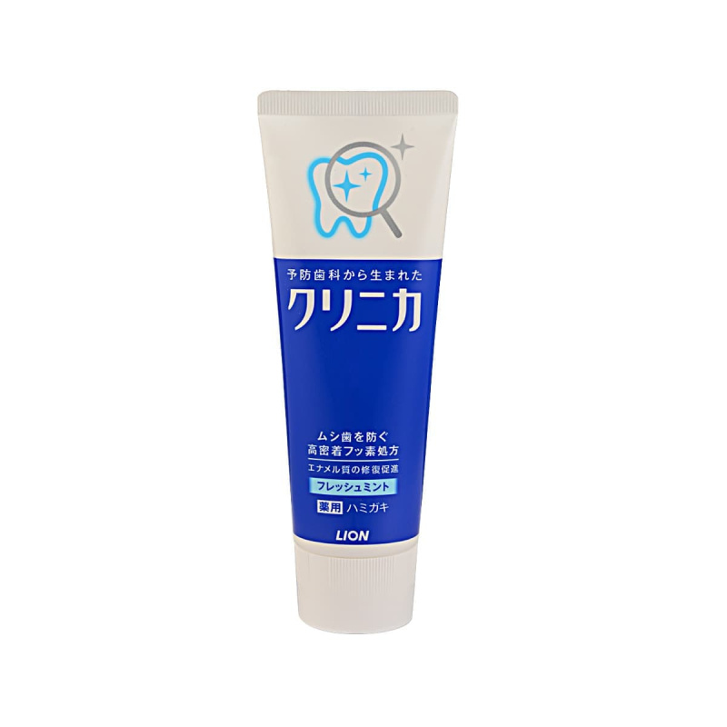 Паста зубная LION CLINICA FRESH MINT комплексного действия c ароматом освежающей мяты 130гр