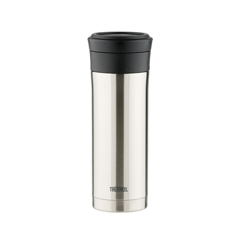 Термос из нержавеющей стали c ситом THERMOS TCMK-500 SBK 0,5л