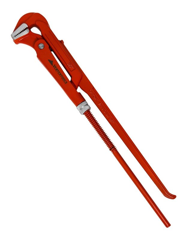 Ключ прямой трубный №2 1,1/2" длина 42см VERTEXTOOLS