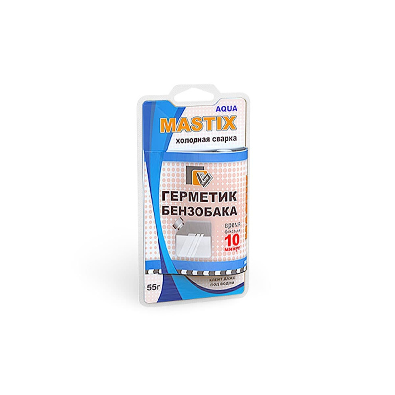 Герметик бензобака MASTIX холодная сварка в блистере 55гр