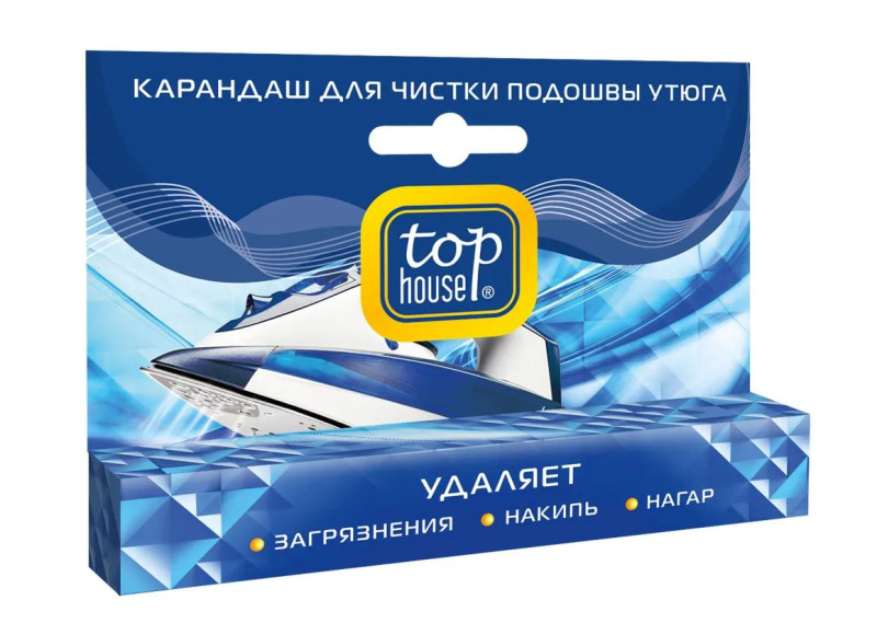 Карандаш для чистки подошвы утюга TOP HOUSE 32гр