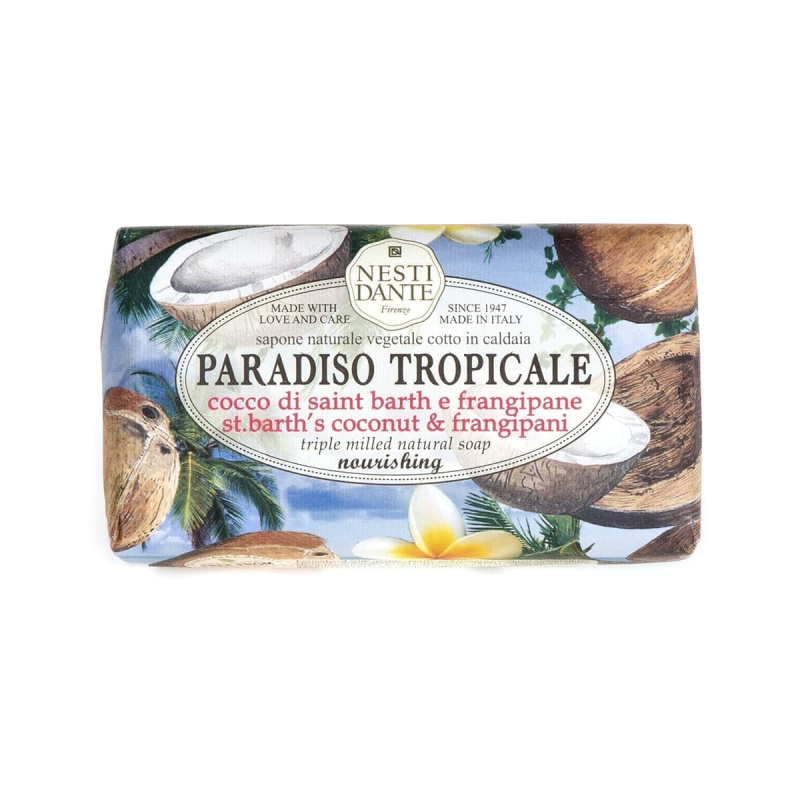 Мыло NESTI DANTE PARADISO TROPICALE Кокос и Франжипани 250гр.