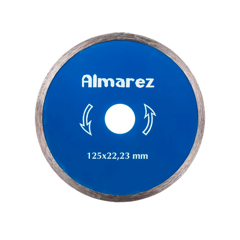 Диск отрезной алмазный 125x1,2x22,23 Керамика ALMAREZ