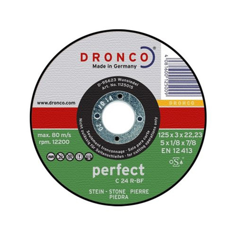 Диск отрезной по камню Perfect C 24 R-BF T41 DRONCO