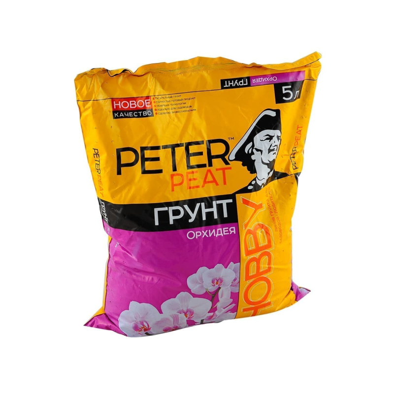 Грунт PETER PEAT Орхидея линия Хобби 5 л