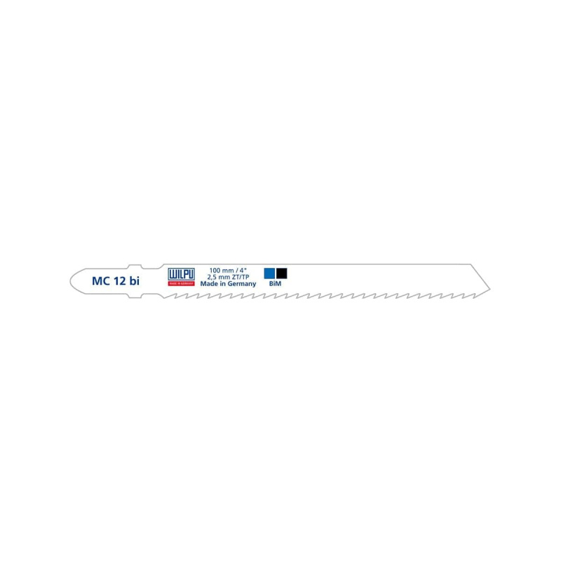Пилки WILPU по мет MC 12 bi тип T101A (5шт)