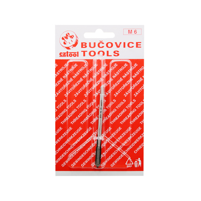 Метчик по нержавейке  М6 шаг 1,0мм BUCOVICE