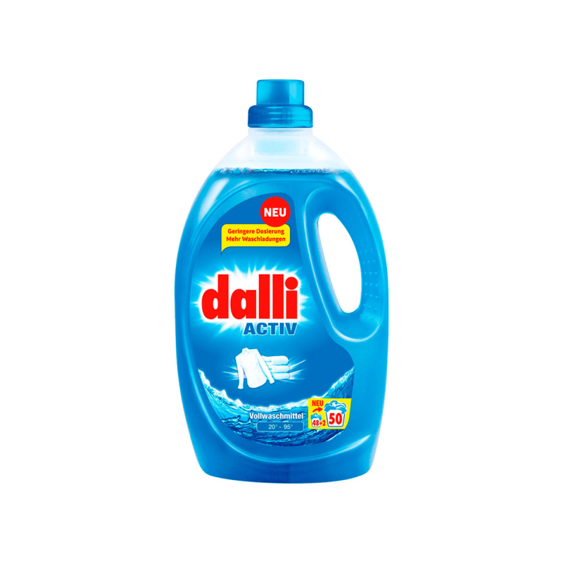 Средство жидкое DALLI ACTIV для стирки белых тканей 2,25л 50 стирок