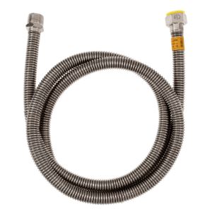 Подводка сильфонная для газа AQUALINK 1/2" в/н 150см