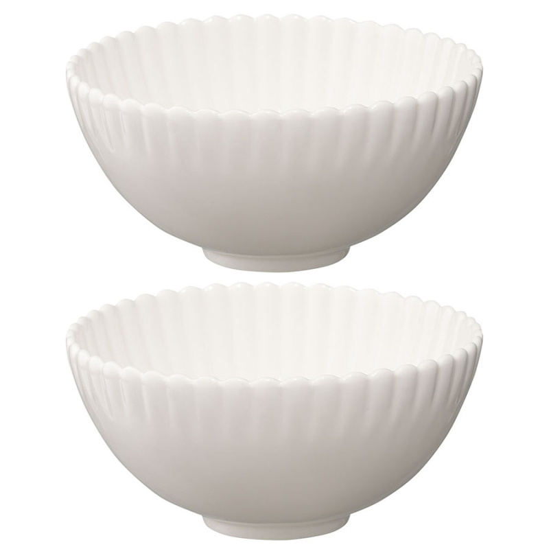 Салатник 2шт TKANO KITCHEN SPIRIT 750мл фарфор белый