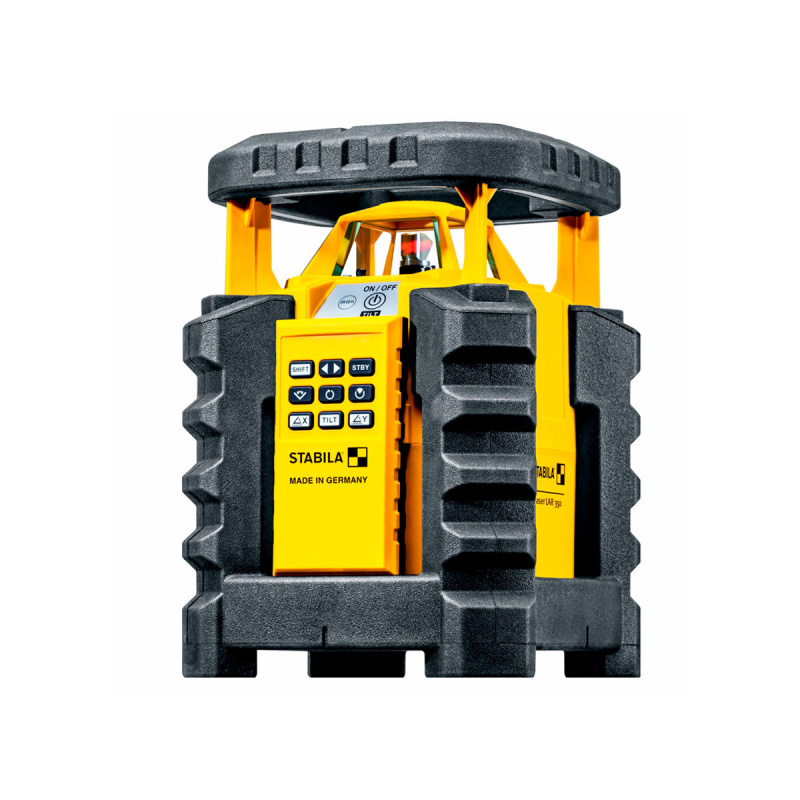 Ротационный лазерный нивелир Stabila LAR 350 + штатив BST-K-L + рейка NL