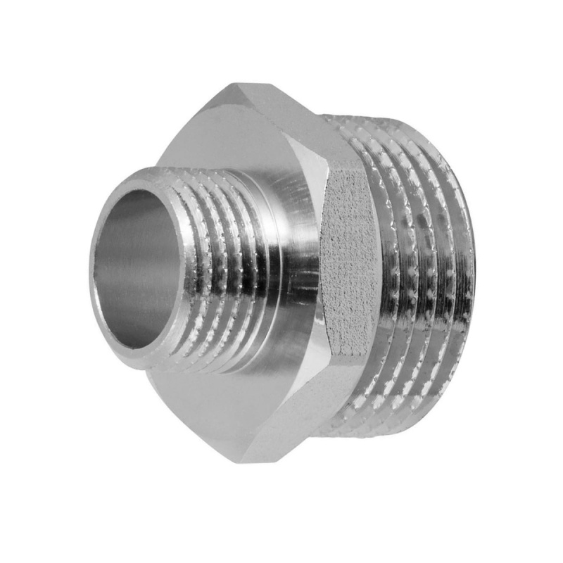 Ниппель - переходник (бочонок) 1" х 1/2" н/н MPF, MP-У