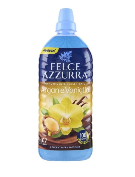 Кондиционер для белья концентрат FELCE AZZURRA  Argan e Vanilla 1340мл