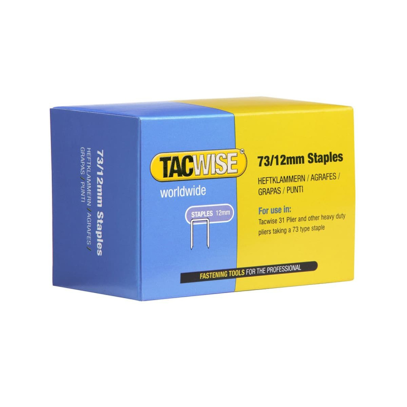Скобы в картонном боксе  73 12mm 5000шт TACWISE