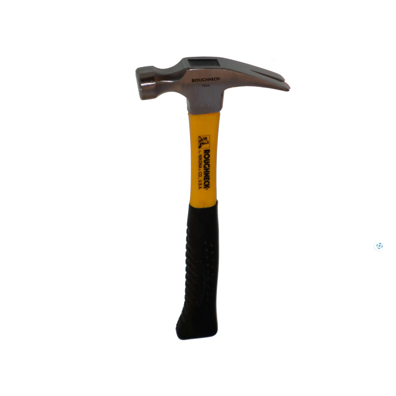 Молоток столярный NIKONA Roughneck 450гр (16oz) прямой гвоздодер