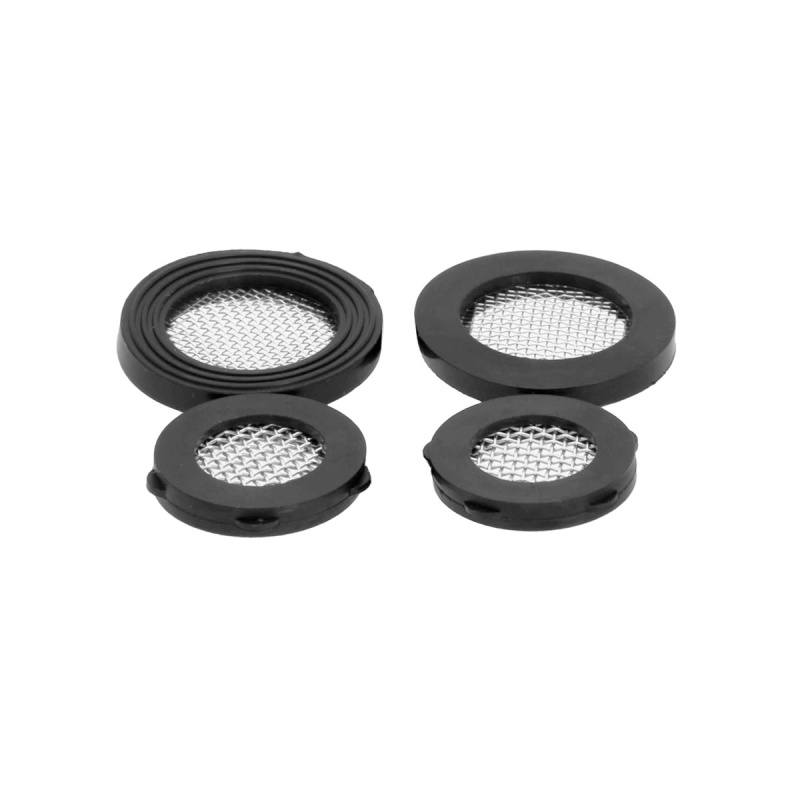 Прокладка для смесителя с сеточкой 1/2" и 3/4" (2 + 2 шт.), MP
