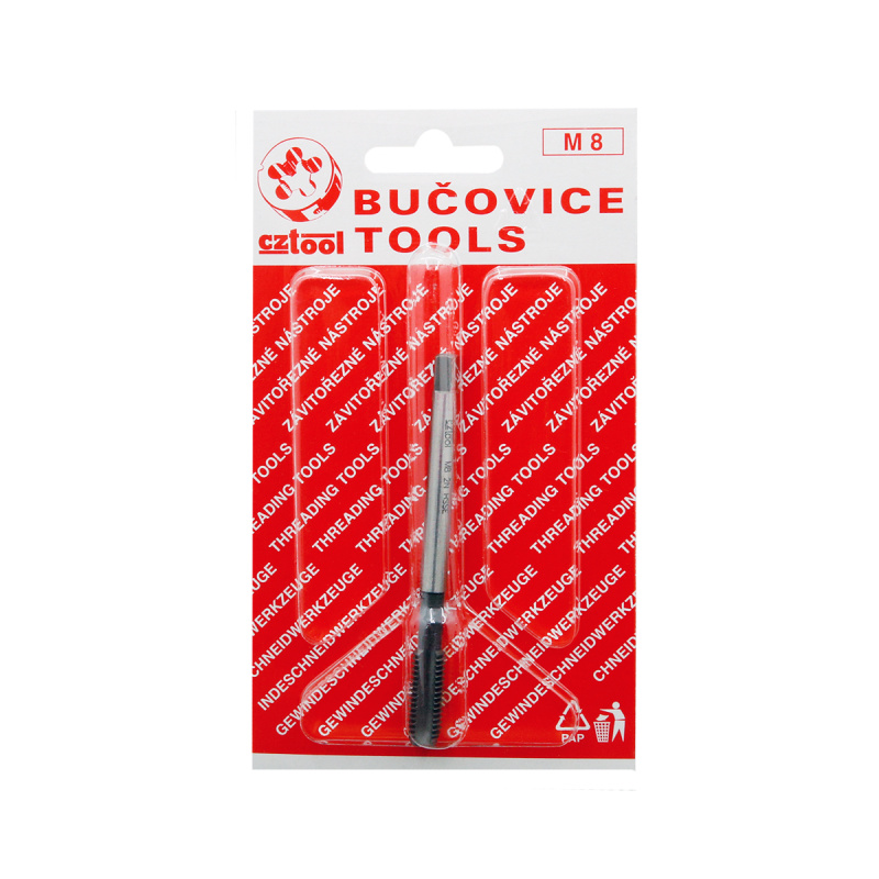 Метчик по нержавейке  М8 шаг 1,25мм BUCOVICE