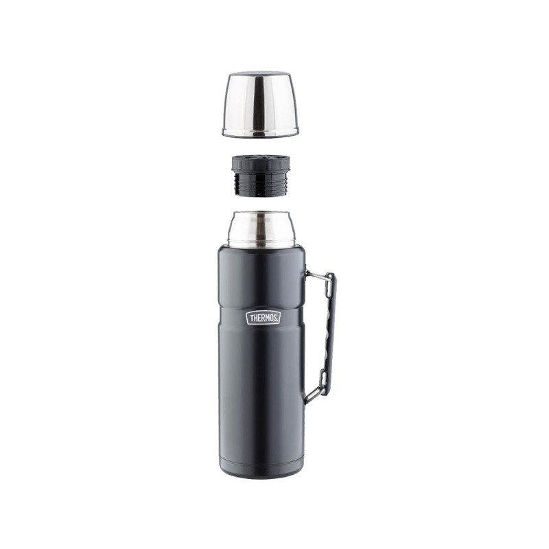 Термос из нержавеющей стали THERMOS SK2020-BK Matte Black King 2.0л