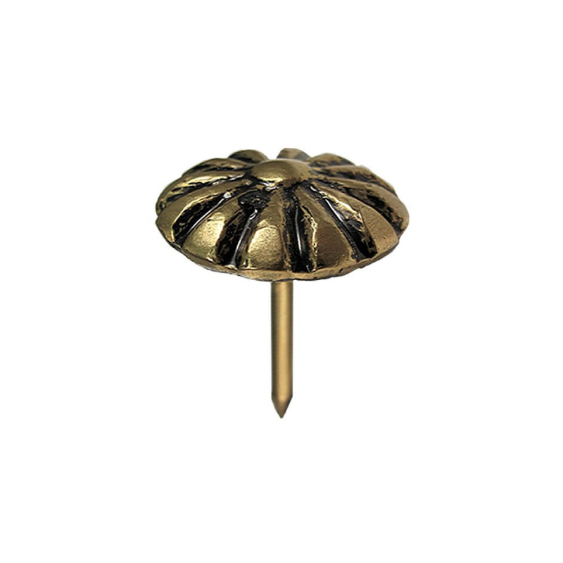 Гвоздь декоративный ПАЛЬМА 14х14мм Лакированная бронза Dransfeld 20шт