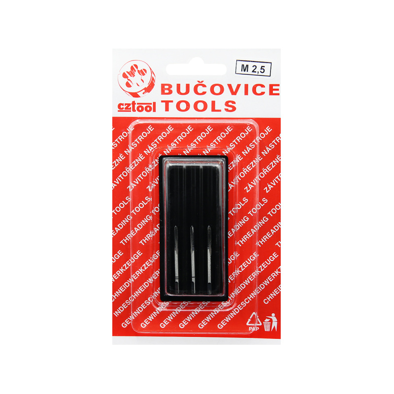 Метчик М 2,5 (НАБОР) BUCOVICE