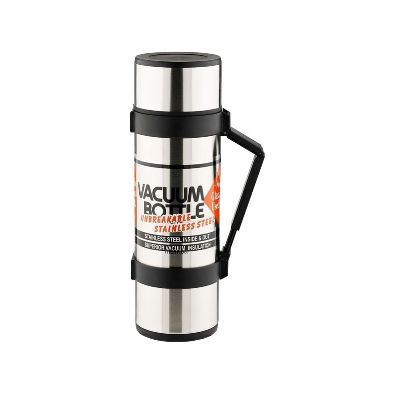Термос из нержавеющей стали THERMOS NCB-12B Rocket Bottle Black 1.2л