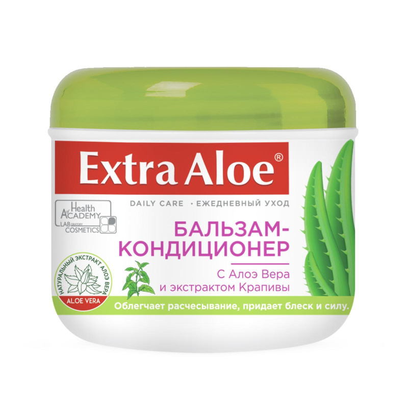 Бальзам-кондиционер для волос EXTRA ALOE с экстрактом крапивы 500мл