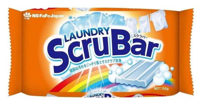 Мыло хозяйственное NS FaFa Laundry ScruBar для стирки 150гр 