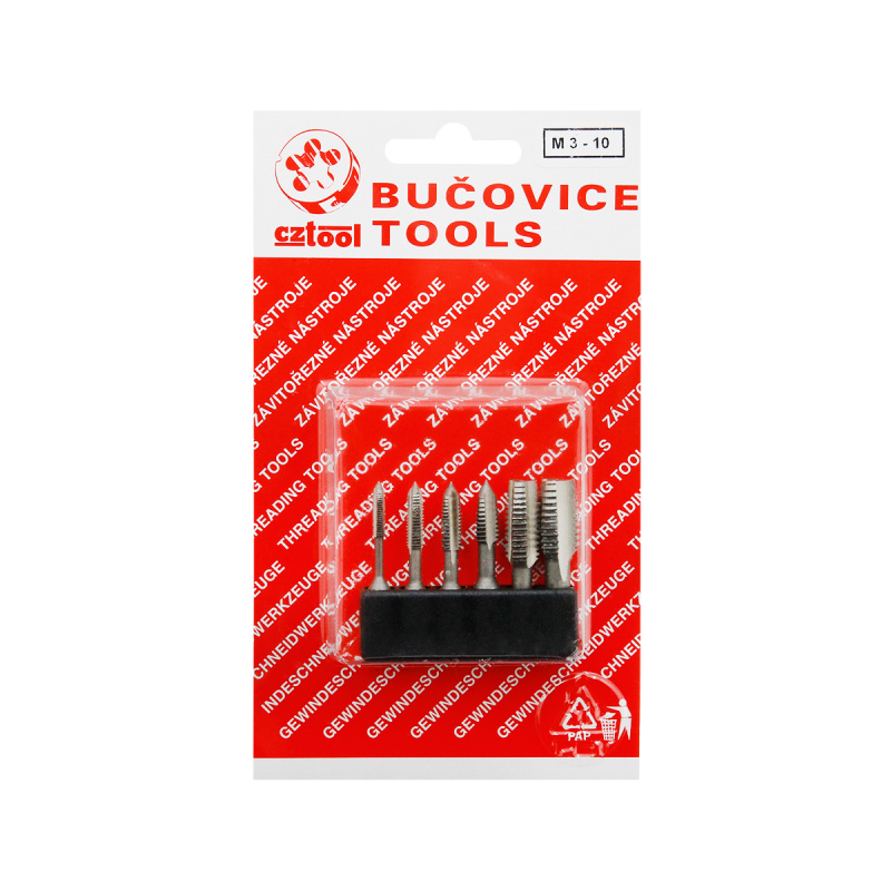 Набор метчиков М 3 -10 блистер BUCOVICE