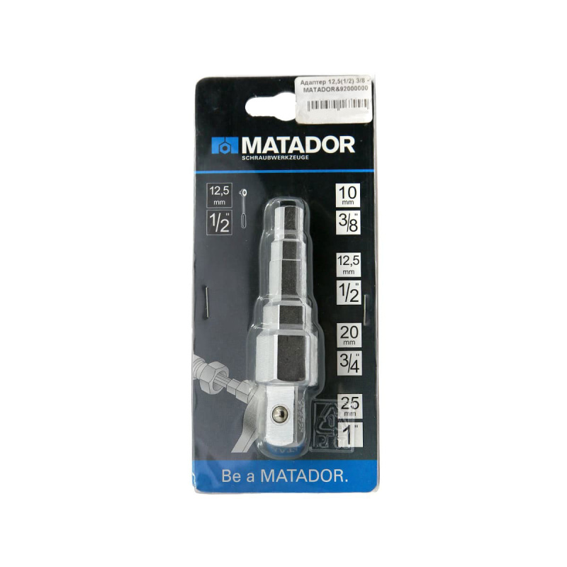 Адаптер 12,5(1/2)X12,5(1/2) MATADOR